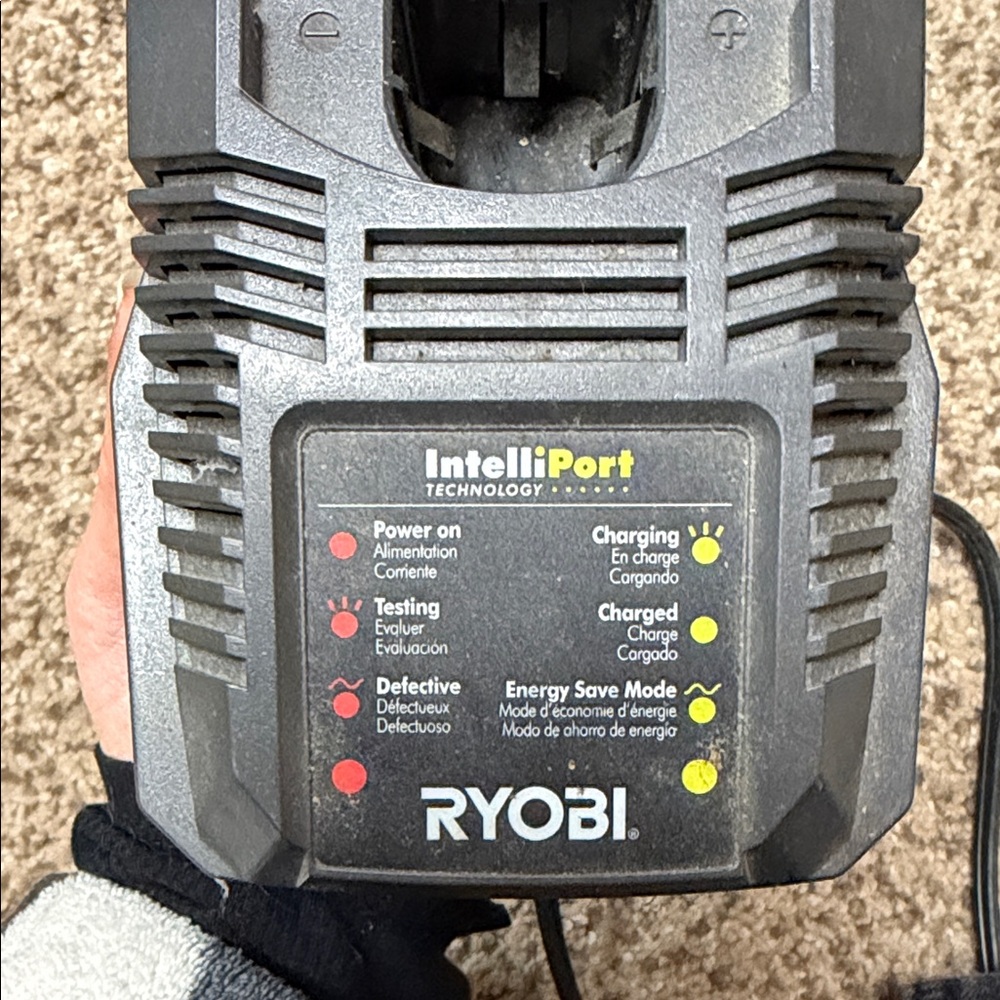Ryobi IntelliPort Battery Charger - Picture 2 of 9